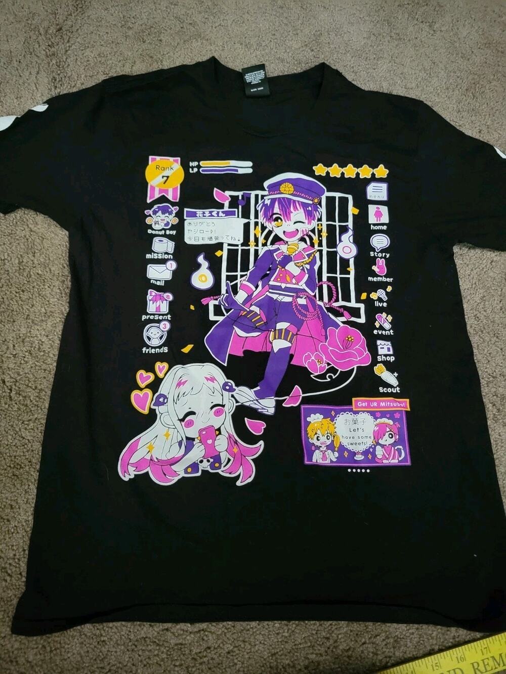 Toilet Bound Hanako Fanmade Shirt Anime Size Medium